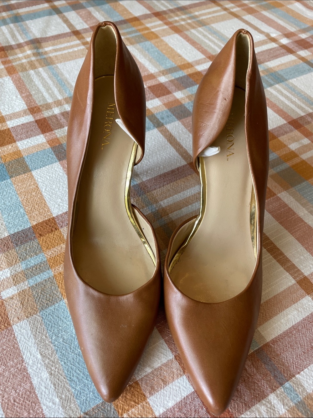 Merona Brown Pointed Toe Pumps - Women